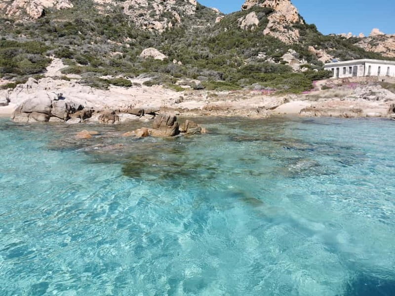Palau: La Maddalena Archipelago Boat Tour with 4 Stops - Leaving Palau and crossing toward Spargi
