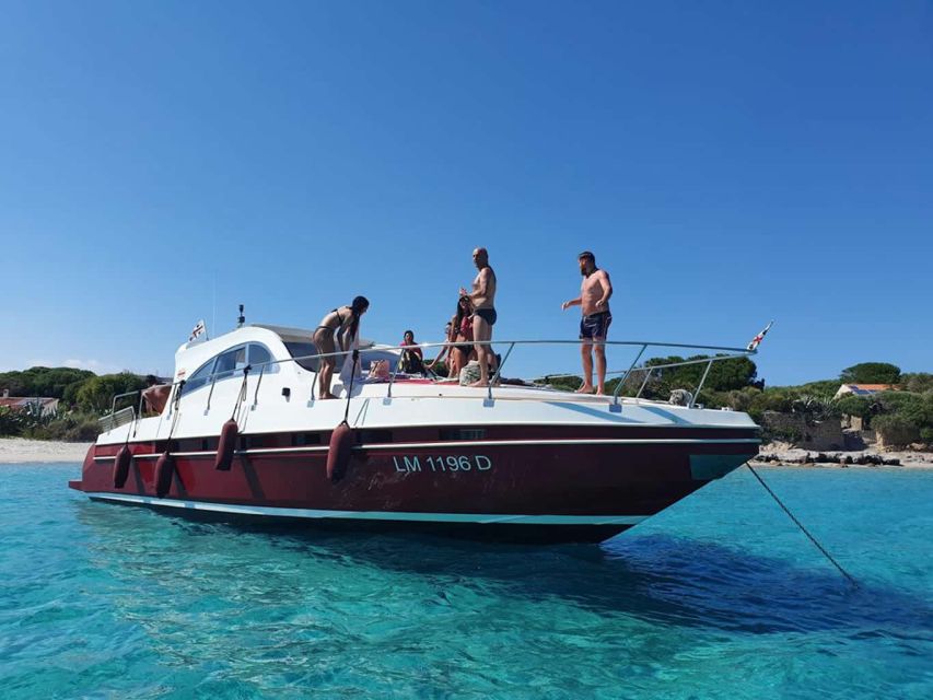 Palau: La Maddalena Archipelago Cruise with Lunch and Drinks - Santa Maria Island and the tender boat to shore