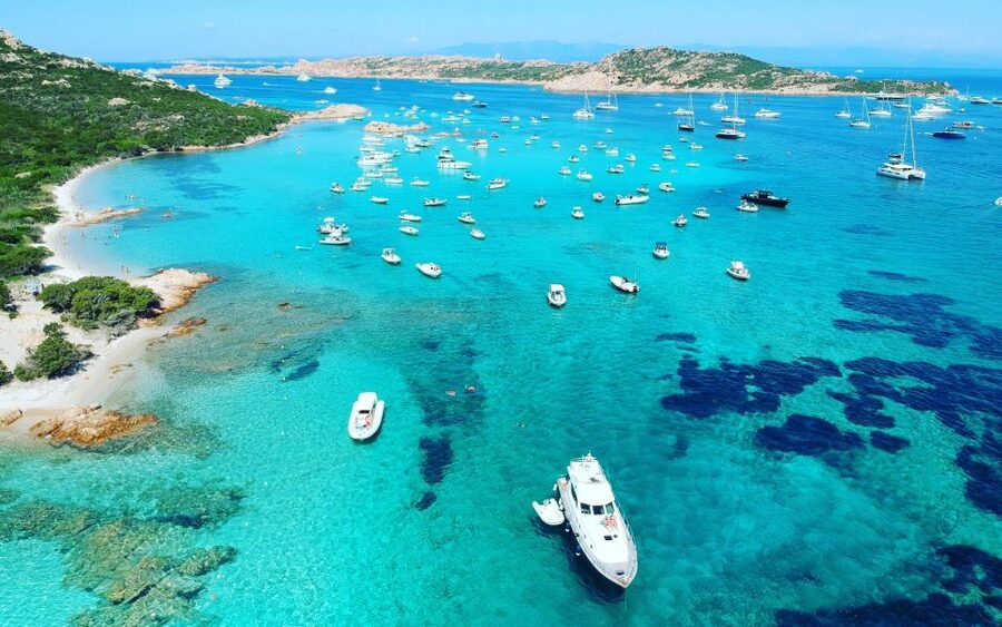 Palau: La Maddalena Archipelago Motorboat Tour with Lunch - Budelli’s Natural Pools are the lunch setting