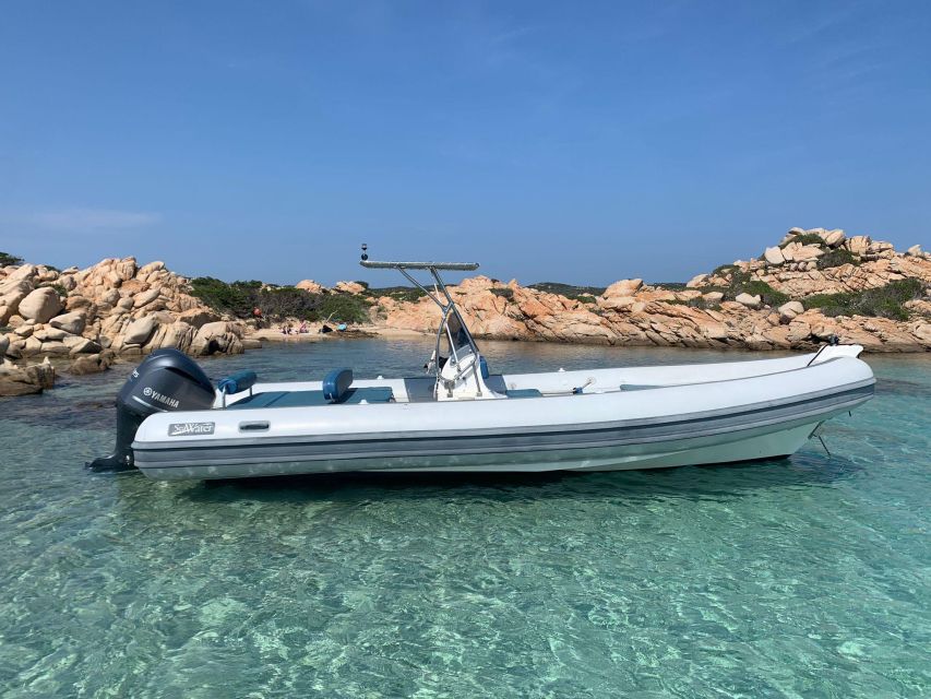 Palau: personalized boat tour to visit Maddalena Archipelago - Budelli and its natural pools