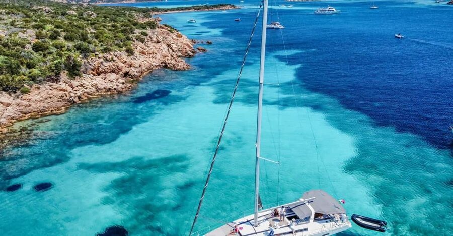 Palau: Sailing tour La Maddalena Archipelago - Piscine di Budelli: The Longest Stop of the Day