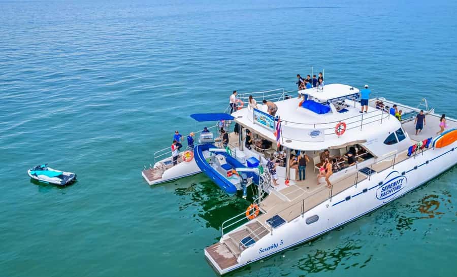 Pattaya: 3 Islands Catamaran Tour with Buffet Lunch - A catamaran built for comfort, not just transport