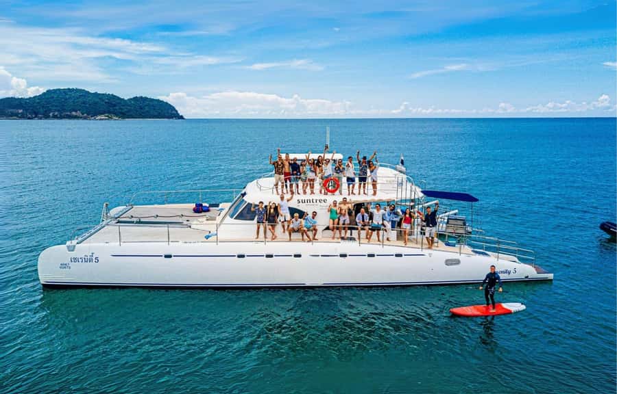 Pattaya: 3 Islands Day Tour on Catamaran with Buffet Lunch - Koh Rin and the snorkeling time