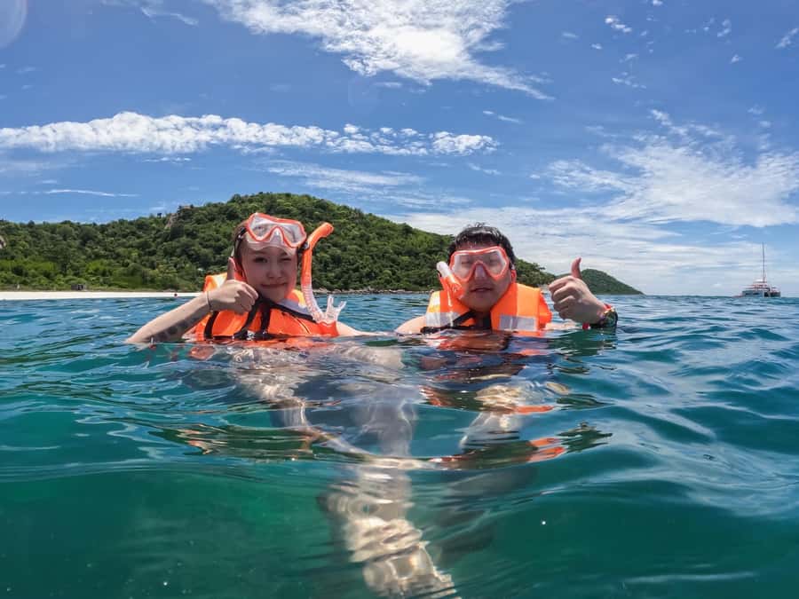 Pattaya: 3 Islands Hopping Day Tour on Catamaran with party - Music, dancing, and the pool party
