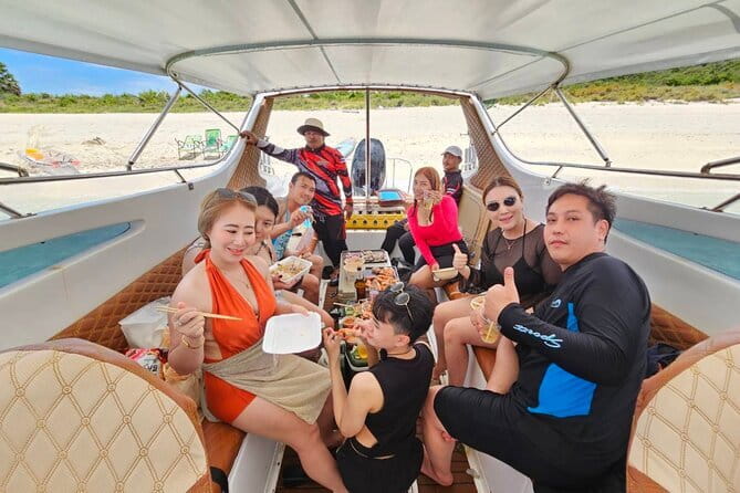 Pattaya: Private Speedboat 2-4 Islands Hopping with Lunch - Kram Noi and Kram Yai: coves, coral, and quiet water