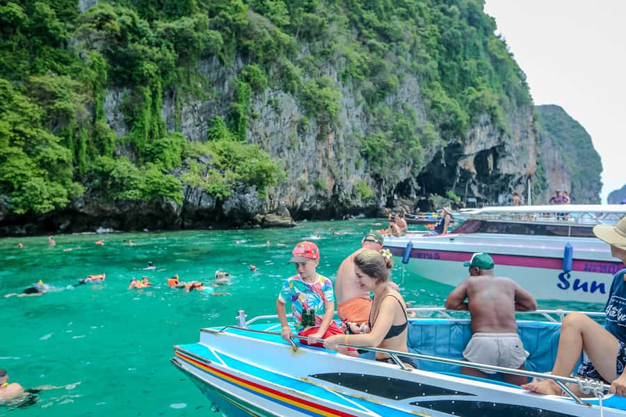 Phi Phi: 7 Islands Speed Boat Tour with Sunset and Plankton - Sunset and bioluminescent plankton finish the day