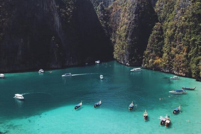 Phi Phi, Maya and Bamboo Islands Day Tour by Speedboat in Krabi - Starting at 8:00 am from Krabi