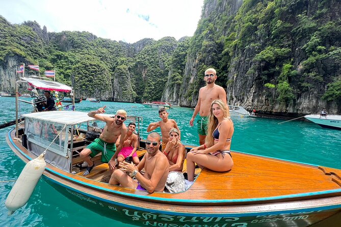 Phi Phi, Maya Bay, Khai Island & Seaview Lunch PREMIUM TRIP - Viking Cave and Monkey Beach from the boat