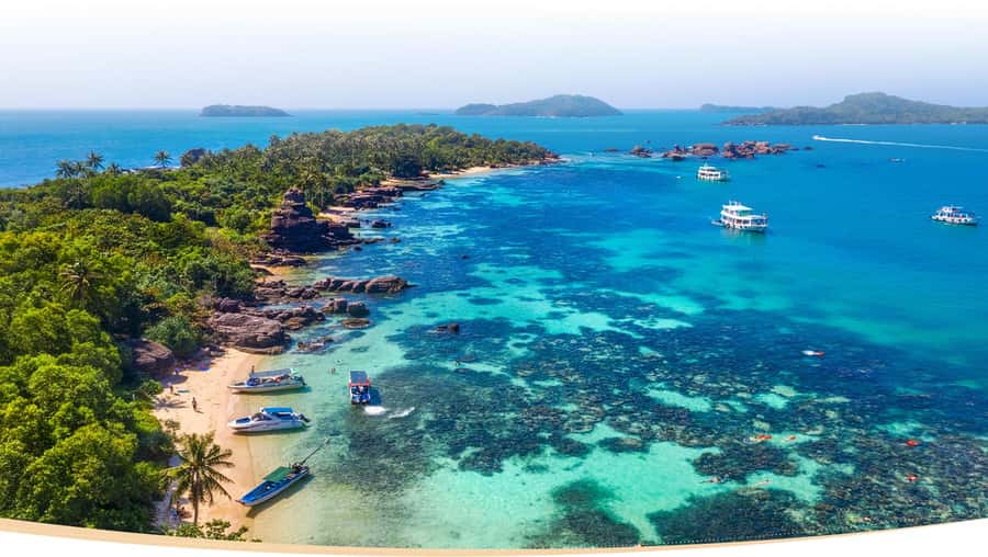 Phu Quoc : 3 Island Hopping and Snorkeling Day Trip - Gam Ghi islet: your first snorkeling session