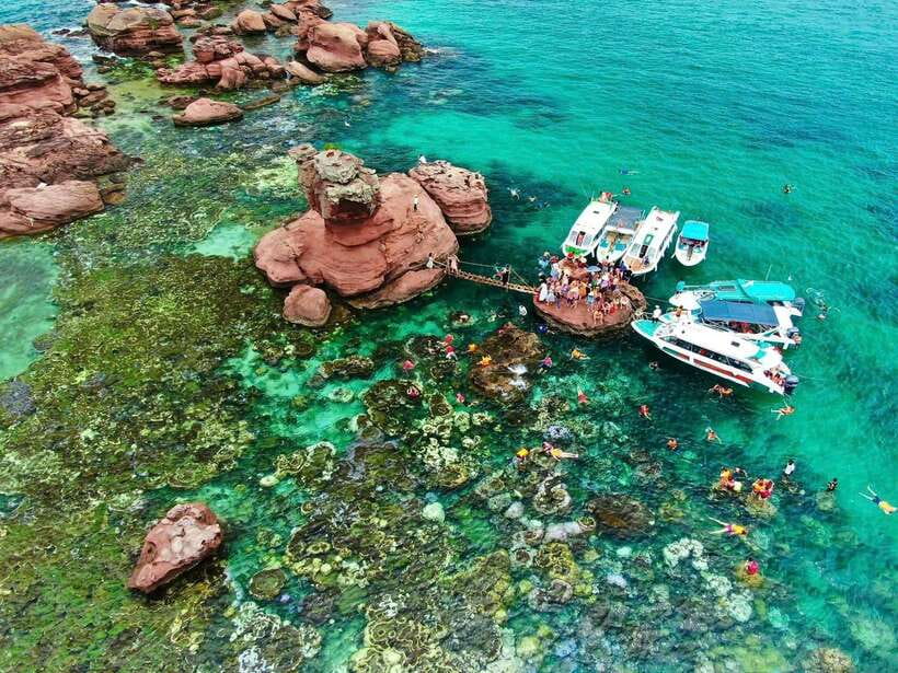 Phu Quoc 3 Islands Snorkeling, Fishing Private Boat Tour - Snorkeling over natural coral