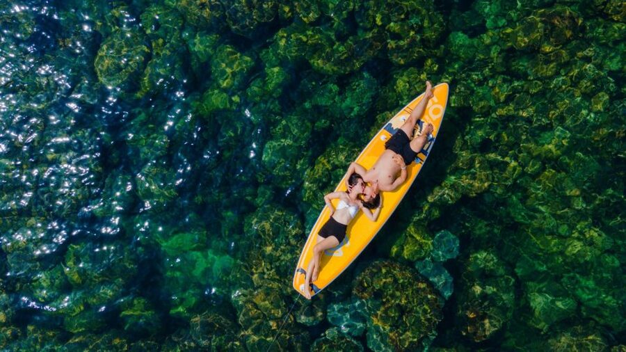 Phu Quoc: Explore 3 islands & Exciting Jetski Combo Tour - Sunset Town closes the day