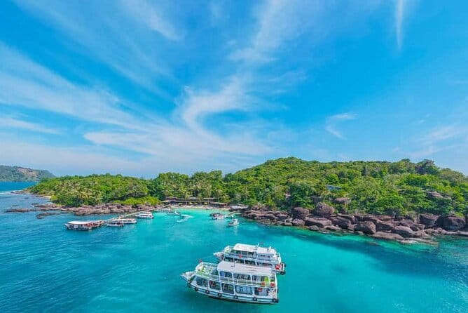 Phu Quoc FullDay Discovery 4 island Tour with Cable-Car - Gam Ghi Island: coral, clear water, and optional thrills