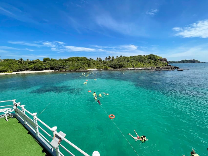 Phu Quoc Snorkeling Explore Three Islands by Boat Tour - 1:30 PM toward May Rut Island