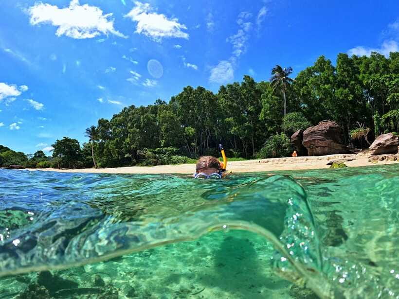 Phu Quoc: Speed Boat Tour 4 Islands - 2 Reefs Snorkeling - Four islands, a beach stop, and a simple refreshment break