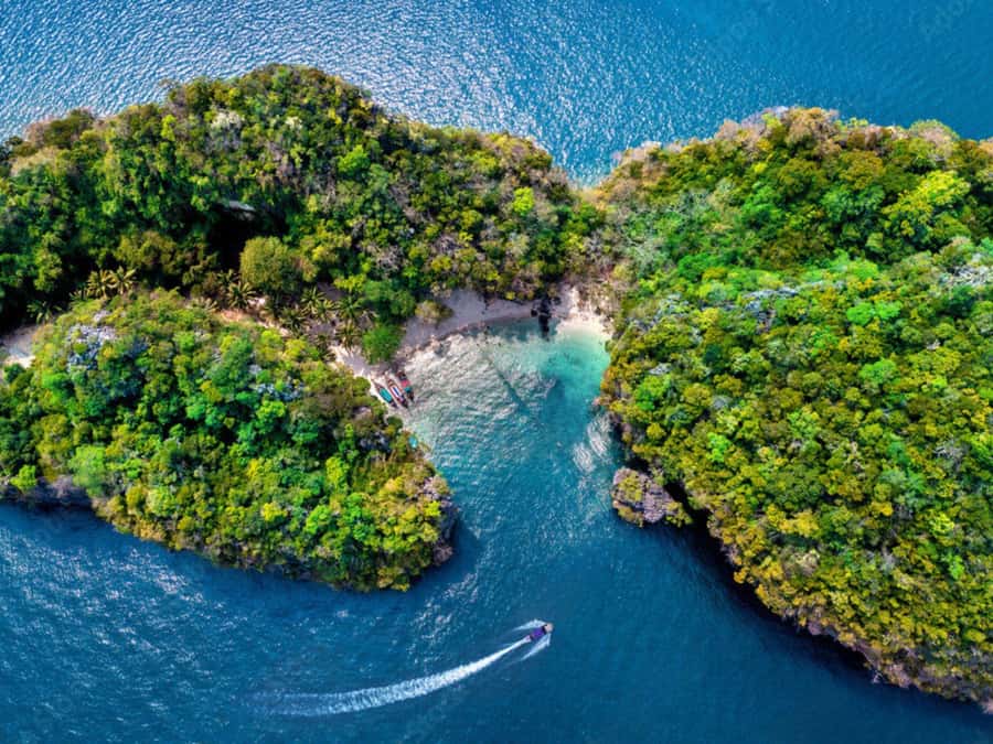 Phuket: 4 Islands Krabi Adventure & Snorkeling Day Tour - Lao Kar and Ao Kar for cave views and snorkeling