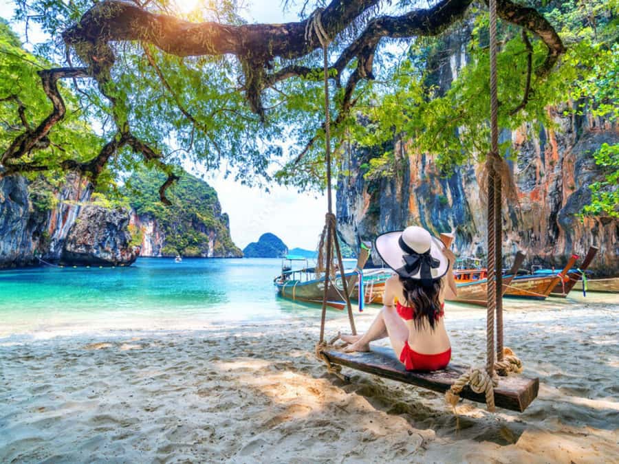 Phuket: 4 Islands Krabi Adventure & Snorkeling Day Tour - Monkey Island is more of a viewing stop