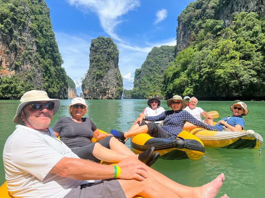 Phuket: 7 Wonders of Phang Nga Bay 6-Islands Tour - What the speedboat day feels like