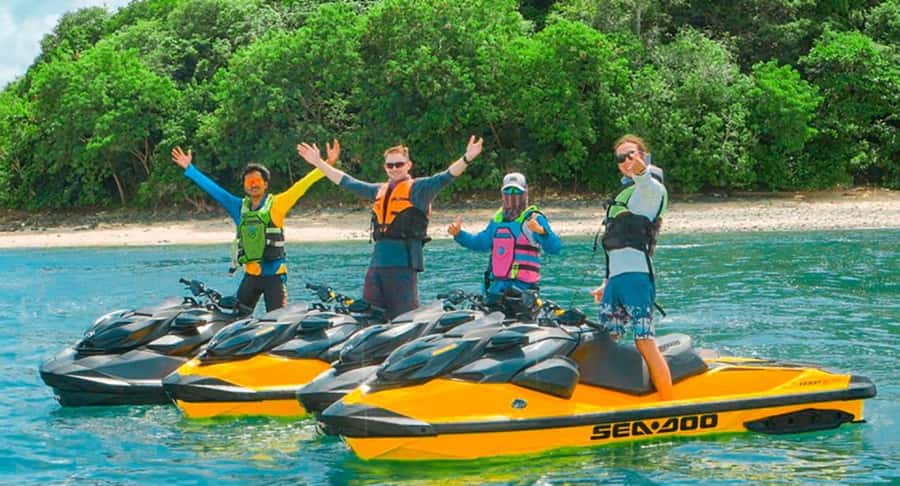 Phuket: Jet Ski Tour to 6 Islands with Lunch & Transfers - Snorkeling at Khai Nai Island