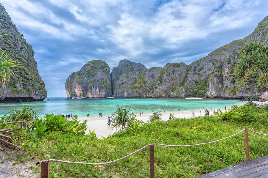Phuket: Maya Beach, Bamboo Island, & Phi Phi Islands Tour - Viking Cave and Monkey Beach are brief stops
