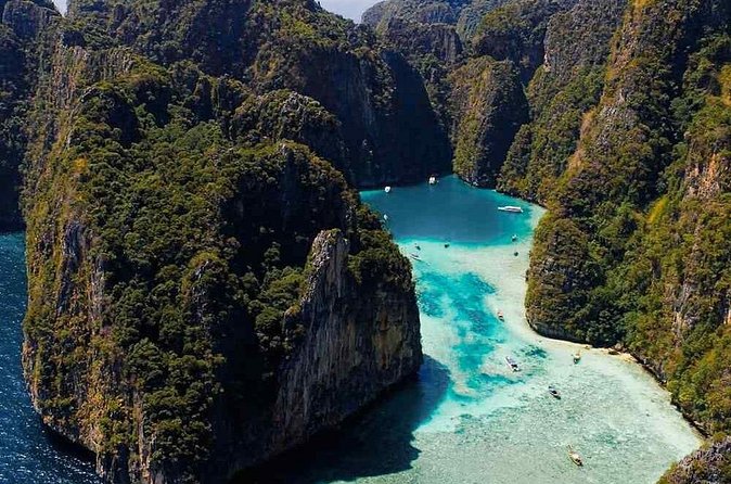 Phuket: Phi Phi Islands, Maya bay & Khai Island Tour by Speedboat - Phi Phi Don combines lunch and snorkeling