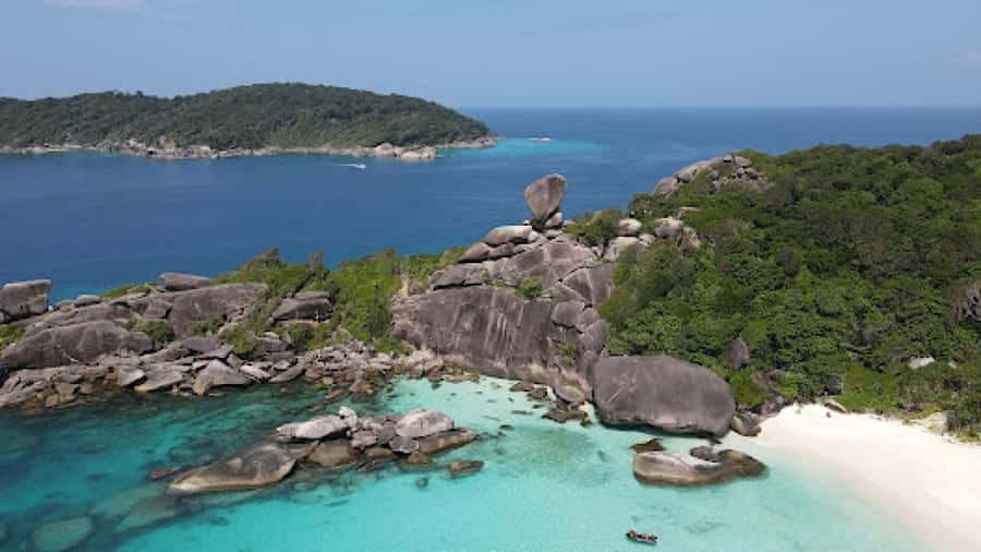 Phuket: Similan Islands Day Tour by Speedboat with Lunch - From Phuket hotel to the private pier