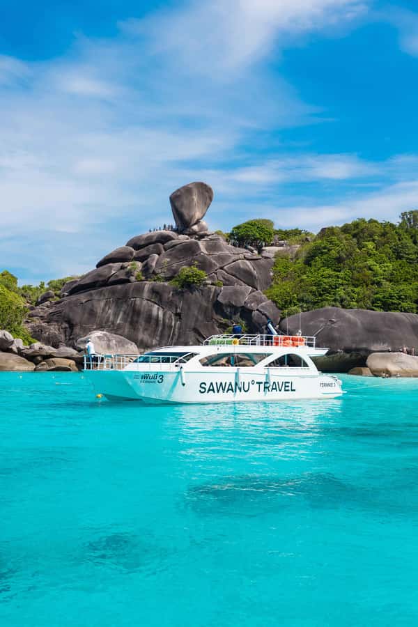Phuket: Similan Islands Tour by Premium Speed Catamaran - Sail Rock Viewpoint on Similan Island No. 8