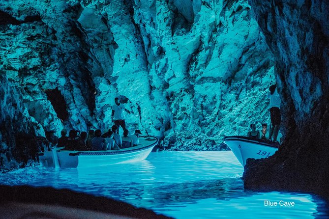 Private Blue cave, Mamma Mia and Hvar, 5 islands tour from Trogir - What You Pay for a Private Boat Day