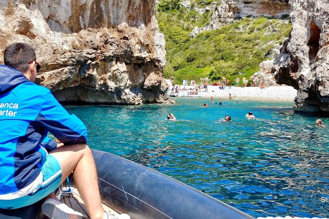 Private Blue cave, Mamma Mia and Hvar, 5 islands tour from Trogir - Coffee and Waterfront Time in Komiža