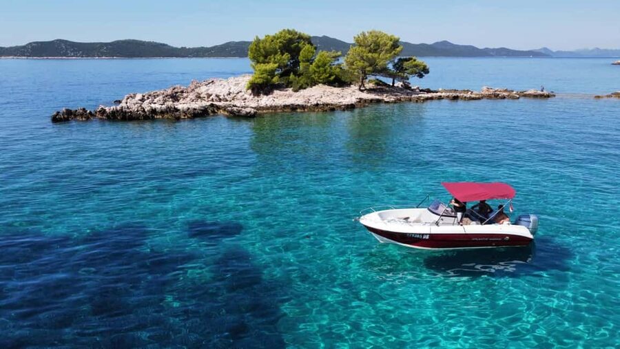 Private Boat to the Blue Cave & Elaphiti Islands with Pickup - The 2.5-hour option: Koločep and Gornje Čelo
