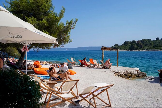 Private boat tour Blue Lagoon and 3 Islands from Trogir or Split - Is $695.38 good value for eight people?