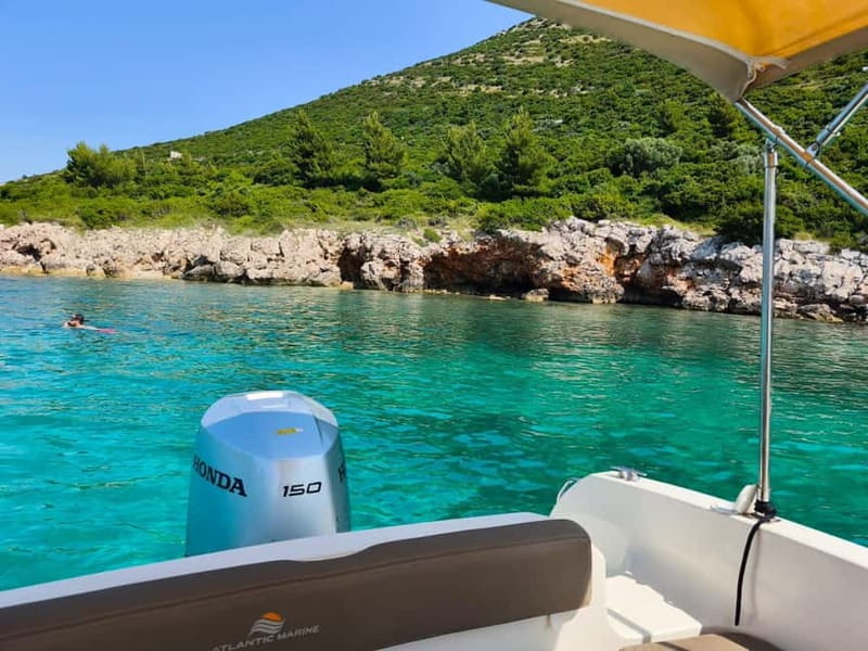 Private Elafiti Boat Tour- Visit Blue Cave and beach Sunj - The Blue Cave and the three-cave route