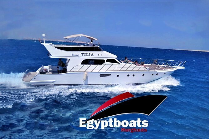 PRIVATE! | Full Day Charter Boat Trip| Up to 14 | Snorkeling and Islands tour - Leaving Hurghada Marina for an eight-hour outing