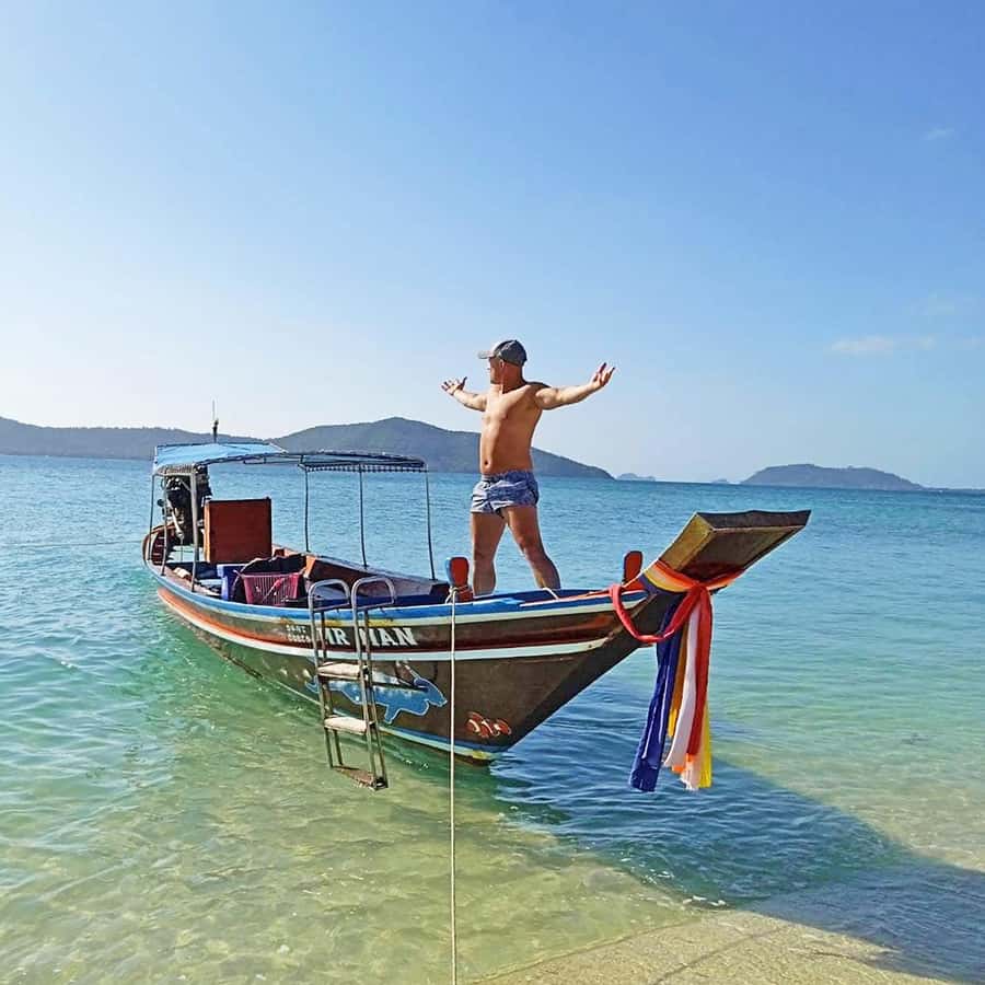 PRIVATE KOH SAMUI TOURS - SECRET ISLANDS BOAT TRIP - Walking the mangrove paths on Koh Tan
