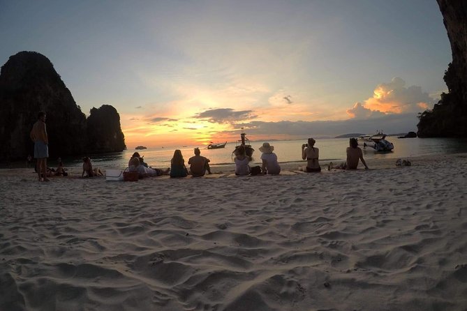 Private Phi Phi & 4 Islands Sunset Cruise by Speedboat - from Krabi - Phra Nang Cave Beach and Railay at sunset
