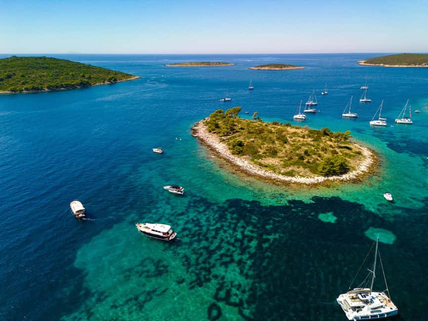 Private Speedboat Tour: Blue Lagoon & 3 Islands from Split - Čiovo offers coves and a taste of local food