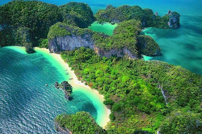 Private Tour to Hong Islands & 4 Islands with Sunset & Night Snorkel - Poda Island’s white sand and open views
