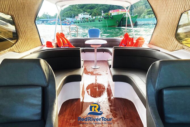 RED RIVER TOUR (Private tour): 4 ISLANDS TOUR BY SPEEDBOAT - Starting at 9:00 from Phu Quoc