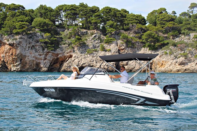 Rent a speed boat and explore beaches and coves of Elaphiti Islands - Lopud: Šunj Beach, old paths, and a romantic island feel