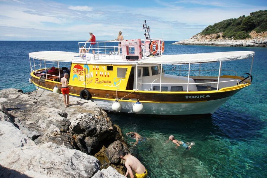 Rovinj Islands Boat Tour with Swimming - Rovinj Old Town from the sea