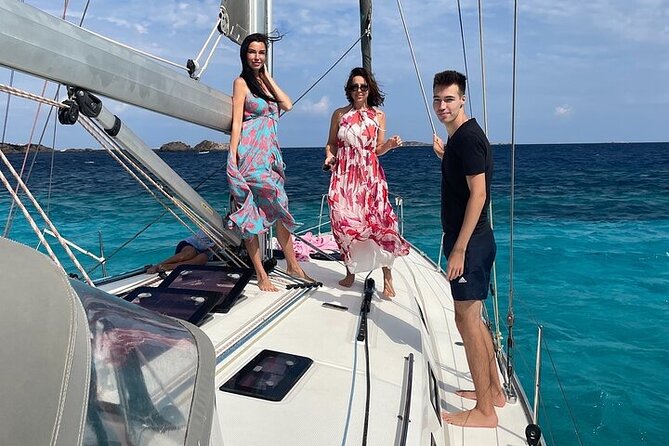 Sailing boat tour in the Maddalena Archipelago - Sailing past La Maddalena, Santo Stefano, and Caprera