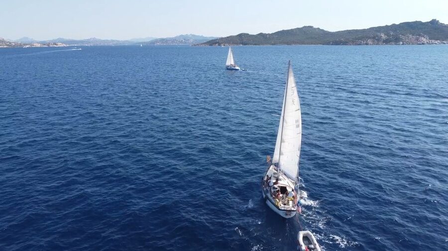 Sailing Maddalena Archipelago with a USCG licensed captain - The aperitivo on board
