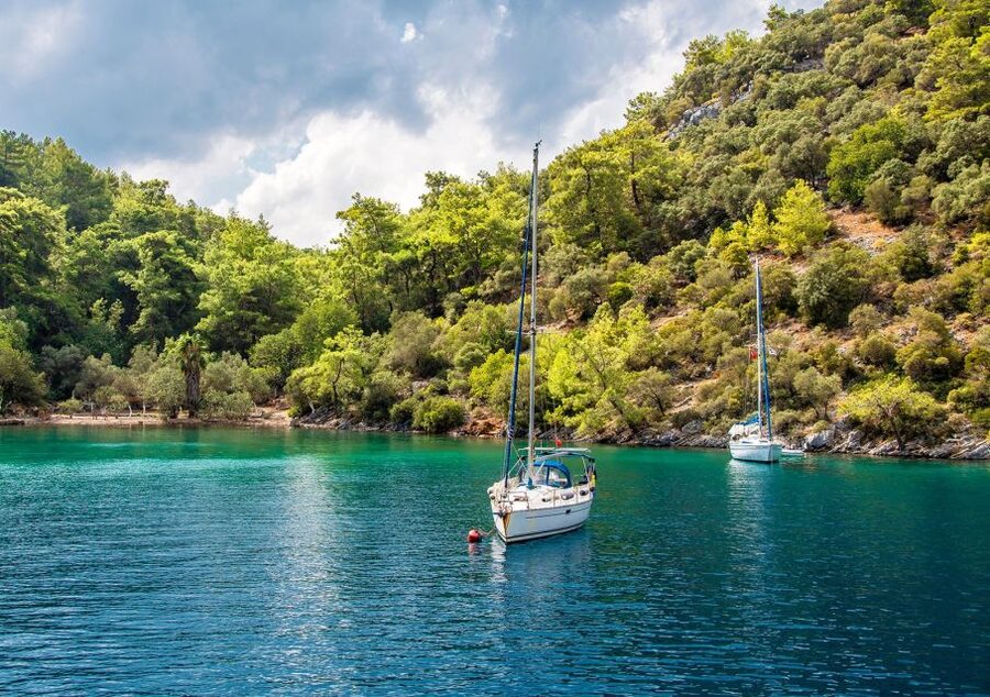 Sarigerme: 12 Islands Boat Trip with Lunch and Transfer - Yassica Islands, with five small islets