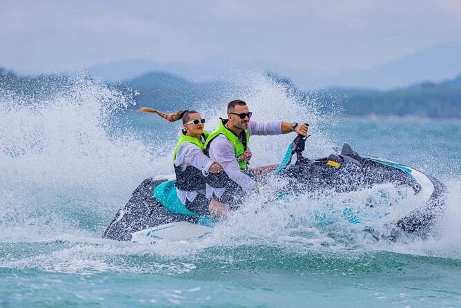 Scenic 9 Island Jet Ski Ride with Monkey Spotting from Phuket - Ao Po Grand and the long open-water ride