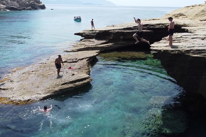 Sea Safari Speedboat Trip in Corfu. Island hopping Sea Tour - Leaving San George Pagi at 11 am