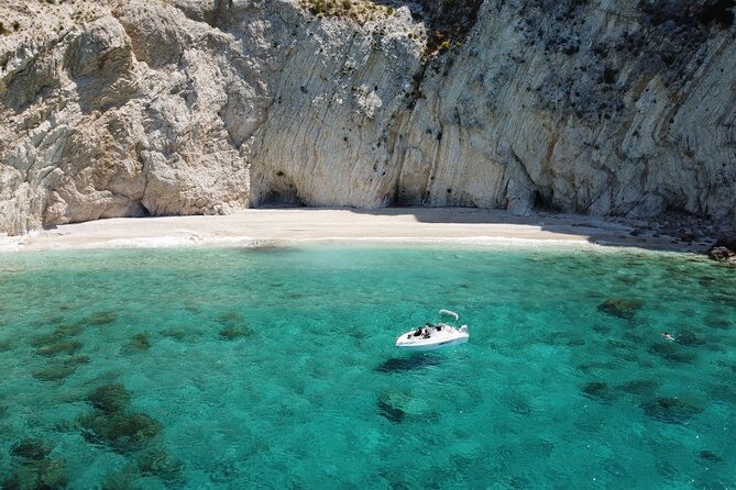 Sea Safari Speedboat Trip in Corfu. Island hopping Sea Tour - Porto Timoni: Corfu’s famous double bay