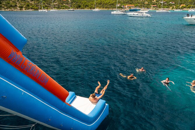 Slatine - Island Hopping Excursion (Trogir/Blue Lagoon/Shipwreck) - Lunch on the boat, with simple choices