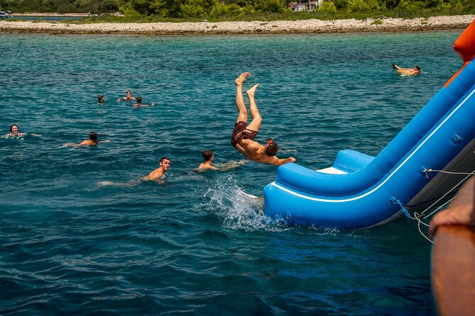Slatine - Island Hopping Excursion (Trogir/Blue Lagoon/Shipwreck) - Nečujam Bay and the sunken ship