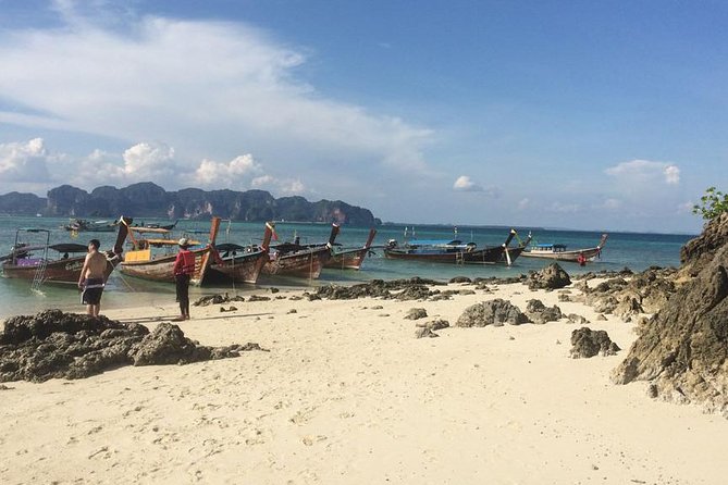 Snorkeling and Sunset to Krabi 7 Islands by Longtail Boat + Buffet BBQ Dinner - Poda Island gives you the classic Krabi beach hour