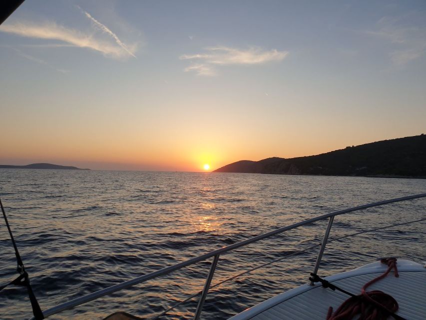 Southern Coast of Hvar & Pakleni Islands Tour - Lučišća and cliffs above clear water