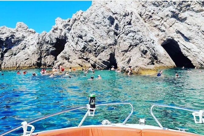Speed Boat Tour to Elaphiti Caves and Sandy Beach from Dubrovnik - Koločep’s Blue Cave: a short, memorable swim
